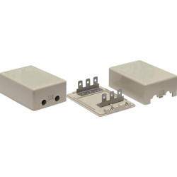 Коробка распределительная Hyperline, 30 плинт., 3 HU, IP 30