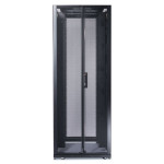 Шкаф телекоммуникационный напольный APC NetShelter SX, 48U, 2258х750х1200 (ВхШхГ), дверь: перфорация, цвет: чёрный, (AR3357)