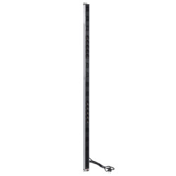 Блок силовых розеток Rem Rem-16, горизонтальный, Shuko х 10, вход Schuko, шнур 3 м, 33U, 45х45х1463 (ШхГхВ), 16А, индикатор