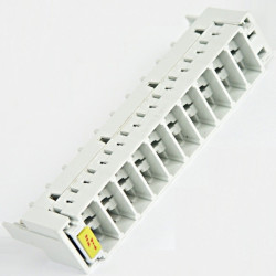 Плинт LSA+ Nexans, 10 пар., с размыкаемыми контактами, начало маркировки с 0