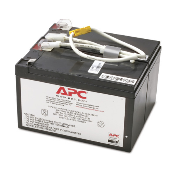Аккумулятор для ИБП APC, 130х94х150 (ШхГхВ), свинцово-кислотный с загущенным электролитом, цвет: чёрный, (RBC5)
