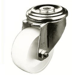 Ролики Zpas, без тормоза, нагрузка до 150 кг, для шкафов и стоек