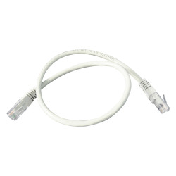 Шнур коммутационный BNH, неэкранированный, RJ45/RJ45, кат. 6, PVC, 0.5м, серый
