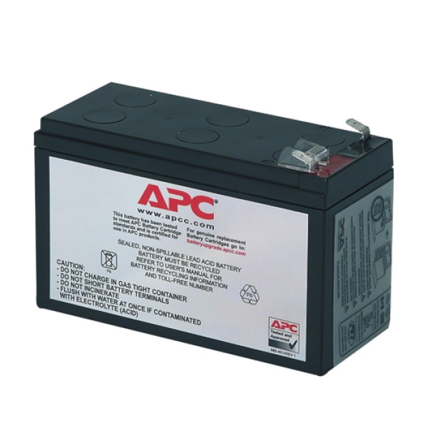 Аккумулятор для ИБП APC, 65х94х151 (ШхГхВ), свинцово-кислотный с загущенным электролитом, цвет: чёрный, (RBC2)