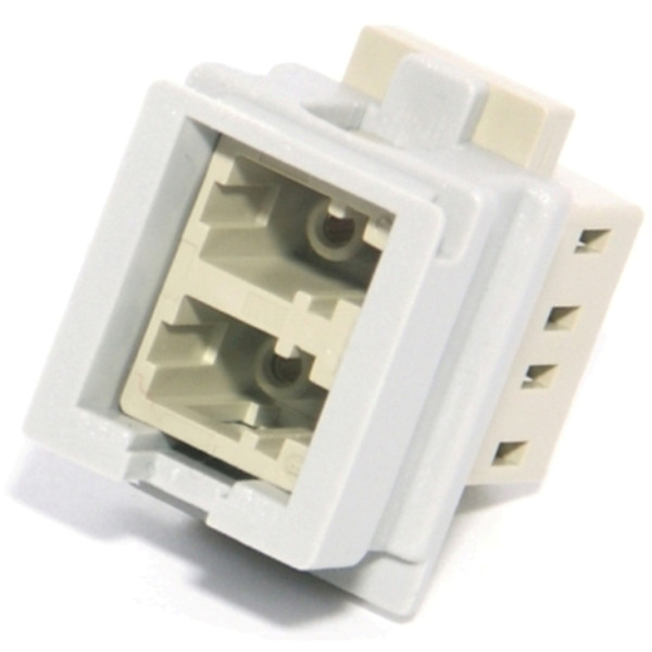 Проходные адаптеры оптические Nexans LANmark-OF, LC (MM), duplex, snap-in