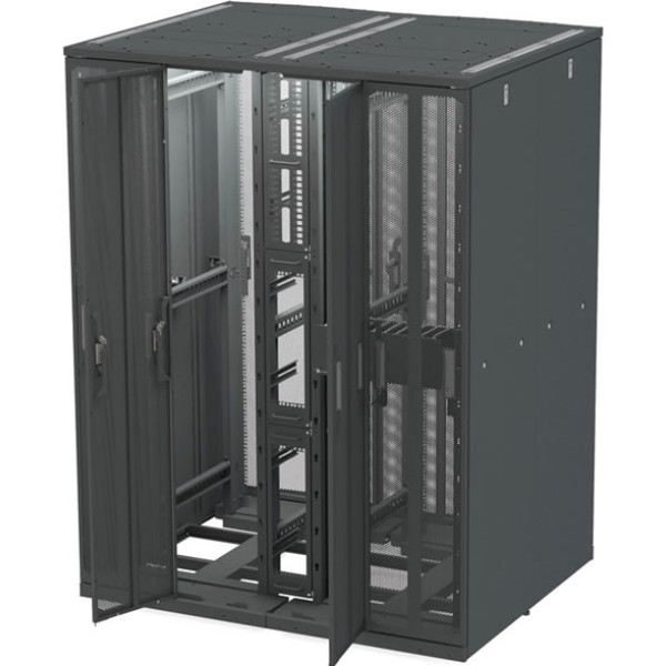 Дверь (к шкафу) Siemon, 45U, перфорированная, для шкафов VersaPOD, цвет: чёрный