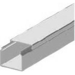 Кабель-канал Рувинил 30x25, без перегородок, с крышкой, белый