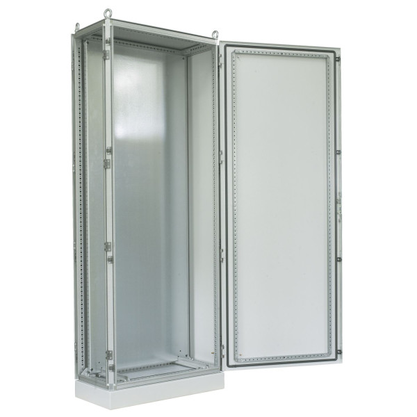 Шкаф электротехнический напольный Zpas SZE3, IP54, 2000х1000х600 (ВхШхГ), дверь: двойная распашная, металл, цвет: серый, (WZ-6282-01-22-011)