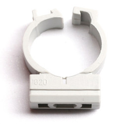 Держатель двухкомпонентный DKC, ППЛ, D16 мм, цвет серый