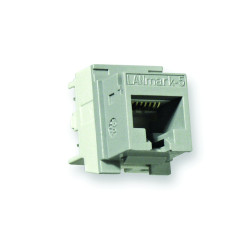 Модуль универсальный Nexans LANmark-5, snap-in, 1хRJ45, кат. 5e, неэкр., для многожильных проводников