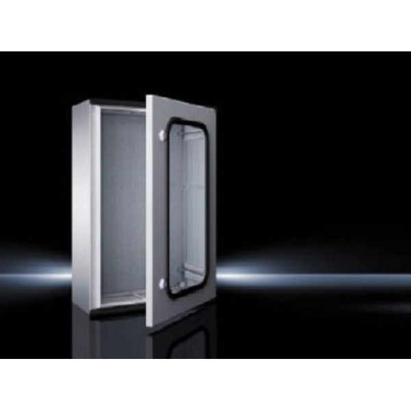 Шкаф электротехнический напольный Rittal KS, IP56, 500х500х300 (ВхШхГ), дверь: металл, цвет: серый, (1454500)