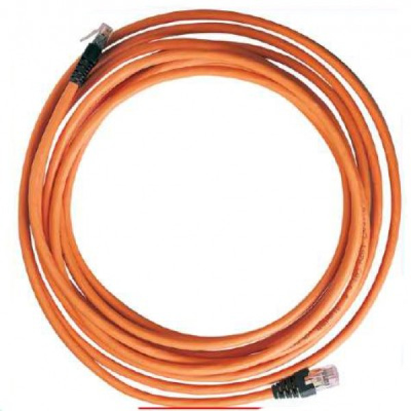 Шнур коммутационный Nexans LANmark-5, неэкр., RJ45/RJ45, кат. 5e, LSZH, 20м, оранжевый