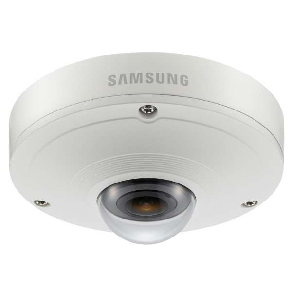 Сетевая IP видеокамера Samsung, купольная, помещение, х16, матрица 1/3, цв:1,3 лк, цвет: слоновая кость, (SNF-7010VP)