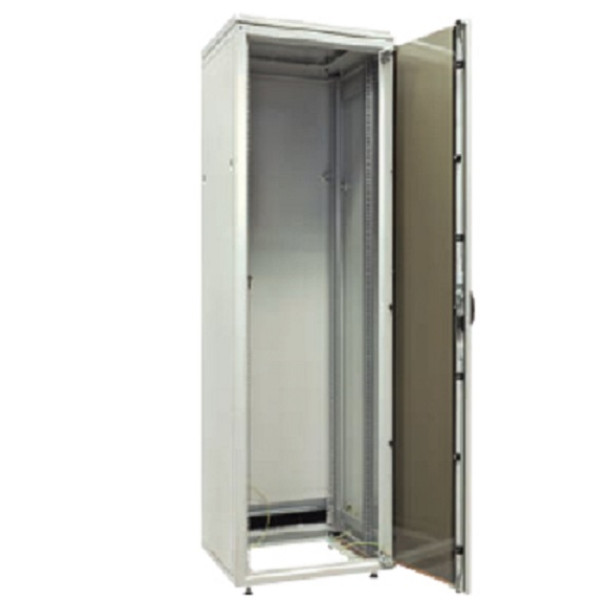 Дверь (к шкафу) Zpas, 24U, 600 мм, стекло, для шкафов SZB, SZBR, SZBD, SZBSE, OTS1, DC, цвет: серый