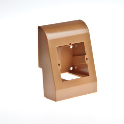 Суппорт Рувинил, боков. для кабельного плинтуса, ширина: 45, цвет: бежевый