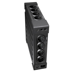 ИБП Eaton EL, 1600ВА, USB кабель в комплекте, линейно-интерактивные, напольный, 81х312х305 (ШхГхВ), 230V, 7U, однофазный, Ethernet, (EL1600USBDIN)