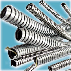 Металлорукав Рувинил, стальная оцинкованная лента, D38 мм, бухта, 25 м