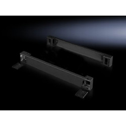 Цоколь (к шкафу) Rittal Flex-Block, передн/задн, 100х800 (ВхШ), для шкафов RITTAL, цвет: чёрно-серый