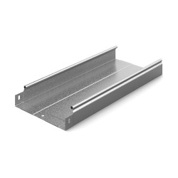 Металлический лоток DKC, стандартный, неперфорированный, 300х50х2000 (ШхВхД), толщина: 0,8 мм, нерж. сталь, Inox 304