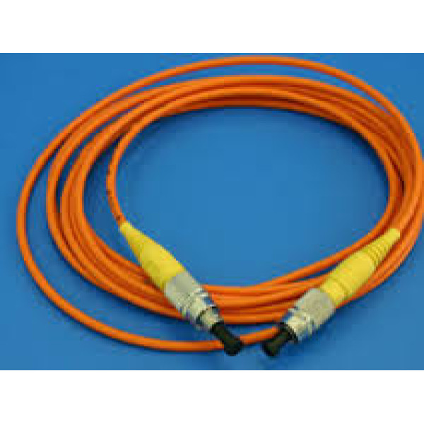 Коммутационный шнур оптический NTSS Tight Buffer, Simplex FC/FC, OM1 62,5/125, PVC, 1м, чёрный хвостовик, цвет: оранжевый