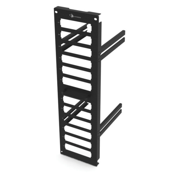 Модульная панель Siemon, для пластин ric, для шкафов VersaPOD, цвет: чёрный