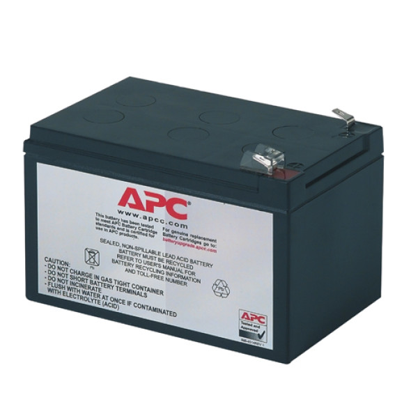 Аккумулятор для ИБП APC, 94х99х150 (ШхГхВ), свинцово-кислотный с загущенным электролитом, цвет: чёрный, (RBC4)