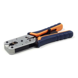 Инструмент для обжима проводников Hyperline, RJ-45 (8P8С), профессиональный, (HT-L2182R)