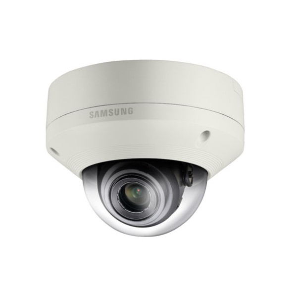 Сетевая IP видеокамера Samsung, купольная, улица, х16, матрица 1/3, ИК-фильтр, цв:0,05 лк, ч/б:0,005 лк, цвет: белый, (SNV-5084P)