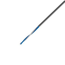 Кабель витая пара Rexant, U/UTP, 1 пар., кат. 5е, 100МГц, d 3 мм , AWG24, PVC, 305м, бухта, цвет: серый, проводник из высокоочищенной бескислородной меди