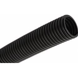 Гофрированная труба DKC, ПНД, легкая, D32 мм, без зонда, цвет чёрный, бухта, 25 м