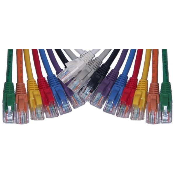Шнур коммутационный Hyperline, экранированный, RJ45/RJ45, кат. 5е, PVC, 1.5м, серый, (PC-LPM-STP-RJ45-RJ45-C5e-1.5M-GY)