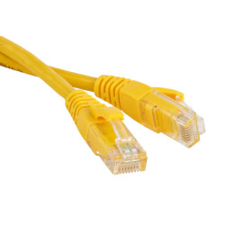 Шнур коммутационный Siemon, неэкранированный, RJ45/RJ45, кат. 6, LSZH, 2м, жёлтый, (MC6-02M-05B) Шнур коммутационный Siemon, неэкранированный, RJ45/RJ45, кат. 6, LSZH, 2м, жёлтый, (MC6-02M-05B)