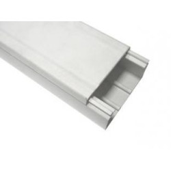 Магистральный короб DKC In-Liner 80x60, без перегородок, с крышкой, белый