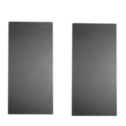 Стенка Siemon, сплошная, 213х457 (ШхВ), для кабельных организаторов, цвет: чёрный