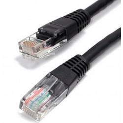 Шнур коммутационный Siemon, неэкранированный, RJ45/RJ45, кат. 6, LSZH, 5м, чёрный, (LP6-05M-01)