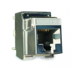 Модуль универсальный Nexans LANmark-6 10G, snap-in, 1хRJ45, кат. 6, 500 Мгц, экр.