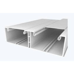 Кабель-канал Efapel Серия 16 185х65, перегородок 1, белый