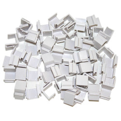 Заглушки для неиспользуемых портов Nexans LANmark, snap-in, цвет: белый, 24 шт