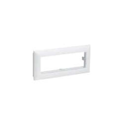 Суппорт Schneider Electric Ultra, боковой для кабель-канала, 120х23, h=80, модулей: 2, цвет: белый