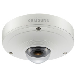 Сетевая IP видеокамера Samsung, купольная, помещение, х16, матрица 1/3, цв:1,3 лк, цвет: слоновая кость, (SNF-7010VP)