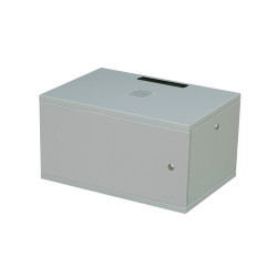 Шкаф телекоммуникационный настенный Zpas SU, 19, 15U, 712х600х600 (ВхШхГ), дверь: металл, сварной, цвет: серый, (с открывающимися стенками)