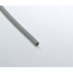 Гофрированная труба Рувинил, ПВХ, легкая, D20 мм, с зондом, цвет серый, бухта, 100 м