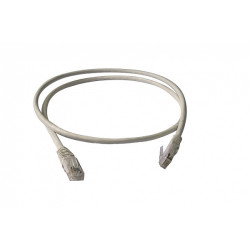 Шнур коммутационный Eurolan, неэкранированный, RJ45/RJ45, кат. 6, LSZH, 2м, белый