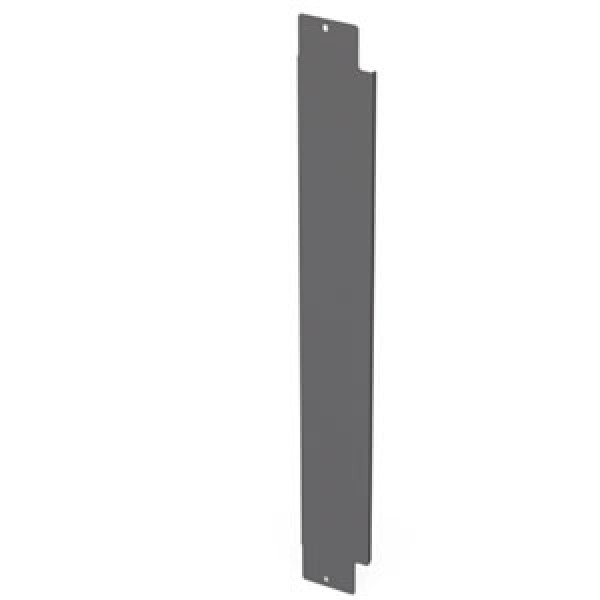 Фальш-панель Siemon, неперфорированная, вертикальная, 21HU, 87 мм, плоская, для шкафов V800 42U, цвет: чёрный