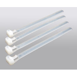 Стяжки кабельные Hyperline, открываемые, 7,6х120 мм, 100 шт, цвет: белый