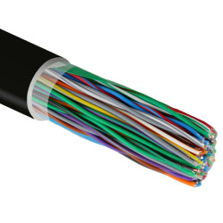 Кабель многопарный Rexant, U/UTP, 50 пар., кат. 5, PE, 305м, катушка, снаружи зданий, цвет: чёрный