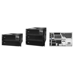 ИБП APC Smart-UPS On-Line, 10000ВА, линейно-интерактивные, напольный, 432х715х263 (ШхГхВ), 230V, 6U, однофазный, Ethernet, (SRT10KRMXLI)