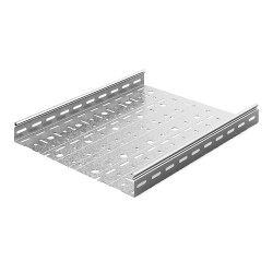 Металлический лоток DKC, стандартный, перфорированный, 500х50х2000 (ШхВхД), толщина: 1 мм, нерж. сталь, Inox 304