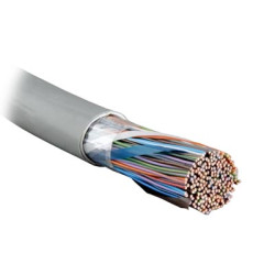 Кабель многопарный Hyperline, U/UTP, 100 пар., кат. 3, PVC, 500м, внутри зданий, цвет: серый