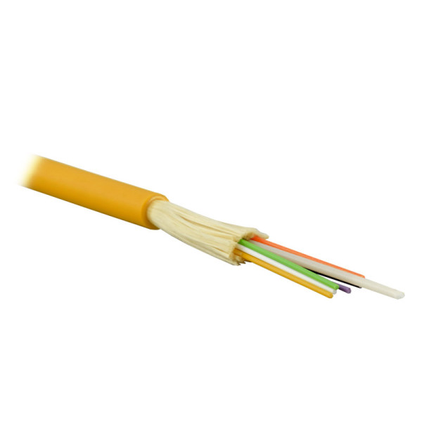 Кабель волоконно-оптический Teldor, Tight Buffer, 8хОВ, OM2 50/125, FR-PVC, внутри зданий, цвет: оранжевый